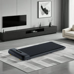 FITPRO Walking - Operation, Home Foldable Frame, - Compact Alloy Aluminium Design, Treadmill Whisper-Quiet Machine Fitness Sturdy Black