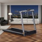 FITPRO Foldable Rate Handle, Walking Exercise Fitness Compact Operation, for - Quiet Design Heart Treadmill Home - Black