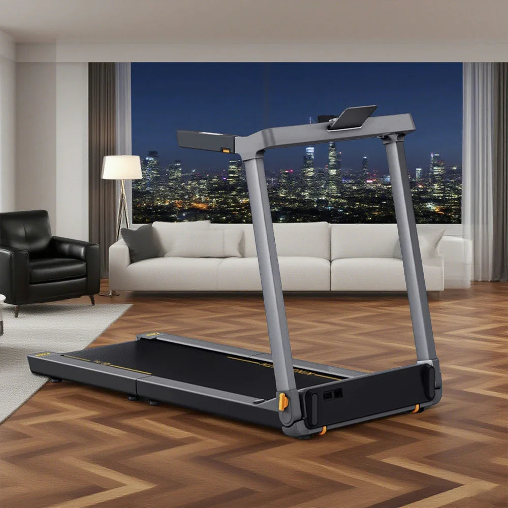 FITPRO Foldable Rate Handle, Walking Exercise Fitness Compact Operation, for - Quiet Design Heart Treadmill Home - Black