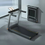 FITPRO Foldable Rate Handle, Walking Exercise Fitness Compact Operation, for - Quiet Design Heart Treadmill Home - Black