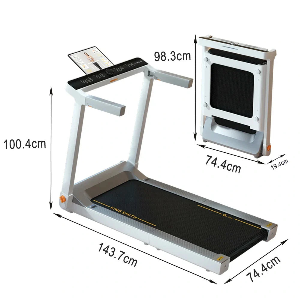 FITPRO Foldable Handle, Quiet Compact Fitness Exercise Home Treadmill Rate Design Walking - Operation, Heart - for White