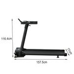 FITPRO Foldable Handle, Aluminium Incline Rate Heart Quiet Durable - Operation, Treadmill Frame