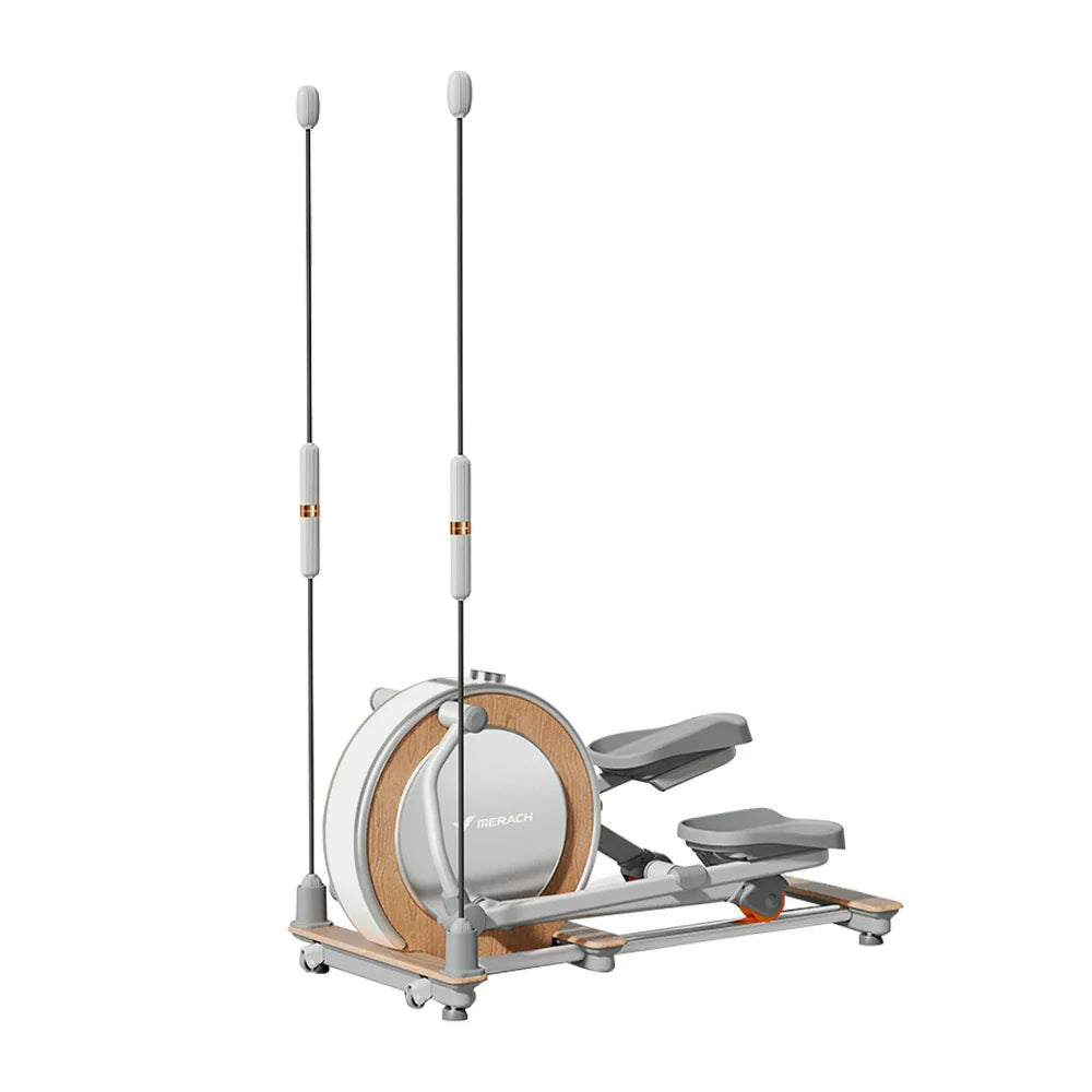 FITPRO Compact for Silent Levels, Capacity Vertical Foldable - Drive, Design, Electromagnetic 150kg Resistance Elliptical 32 Home Fitness