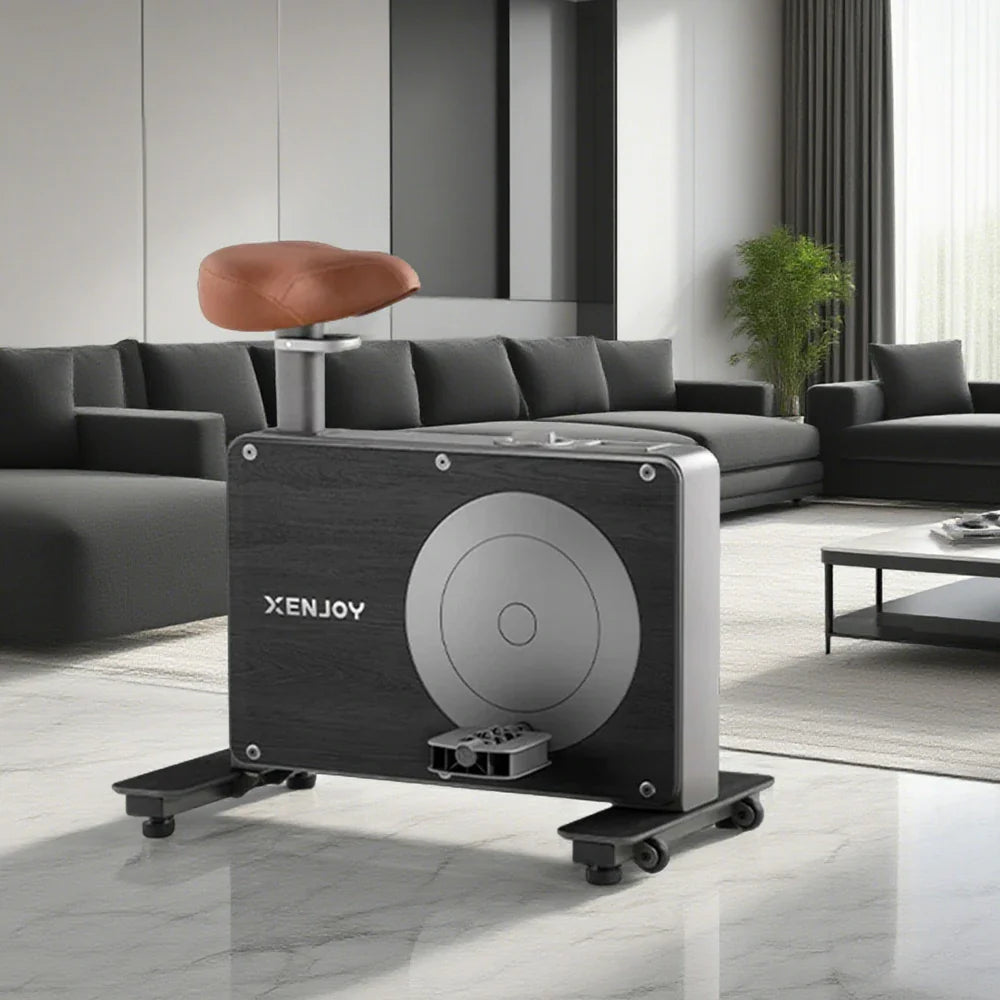 FITPRO Silent Resistance Oak Magnetic Levels, - for Home Seat Black 8 Pneumatic Adjustment Frame, Bike Spin Fitness