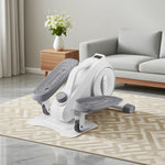 FITPRO Magnetic Levels, Trainer Flywheel, - Compact Elliptical Home Silent 8 Resistance Fitness Machine