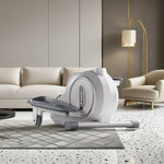 FITPRO Magnetic Levels, Trainer Flywheel, - Compact Elliptical Home Silent 8 Resistance Fitness Machine