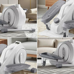 FITPRO Magnetic Levels, Trainer Flywheel, - Compact Elliptical Home Silent 8 Resistance Fitness Machine