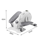 FITPRO Magnetic Levels, Trainer Flywheel, - Compact Elliptical Home Silent 8 Resistance Fitness Machine