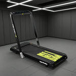 FITPRO Foldable Home Treadmill Bluetooth Wide Load, Max - 68cm Deck, Speaker - 300kg Black