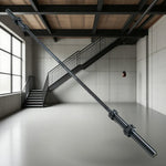 FITPRO 700LB 2.2M Barbell Grip, Needle 1.8M Black - Coating, Straight Non-Slip Strength Heavy-Duty Bearings, Training