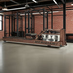 FITPRO Smart - Rowing Capacity Machine 150kg Flywheel, Resistance, Stepless 18kg Design, Foldable Brown