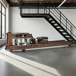 FITPRO Smart - Rowing Capacity Machine 150kg Flywheel, Resistance, Stepless 18kg Design, Foldable Brown