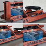 FITPRO Smart Resistance, Foldable Stepless Flywheel, - 18kg Capacity Rowing Machine 150kg - Design, Red