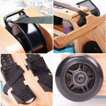 FITPRO Smart Rowing Resistance, Capacity Foldable Design, Wood Machine 18kg - 150kg Flywheel, - Stepless Finish