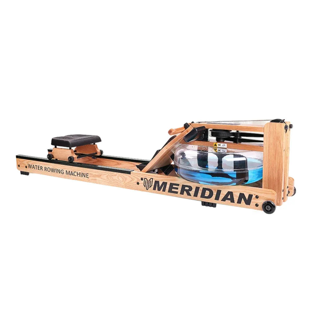 FITPRO Smart Rowing Resistance, Capacity Foldable Design, Wood Machine 18kg - 150kg Flywheel, - Stepless Finish