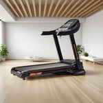FITPRO Folding Running for Home - Quiet Gym - Electric Treadmill Machine Black