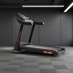 FITPRO Folding Running for Home - Quiet Gym - Electric Treadmill Machine Black
