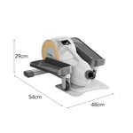 FITPRO Compact Knee-Friendly - Home Space-Saving Elliptical Fitness Whisper-Quiet Trainer 16-Level Design, Motion, Resistance, Machine