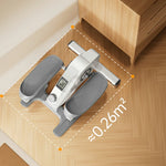 FITPRO Compact for Ideal Knee-Friendly 16-Level Resistance, Motion, Capacity, Home - Machine Use 150kg - Elliptical Family White