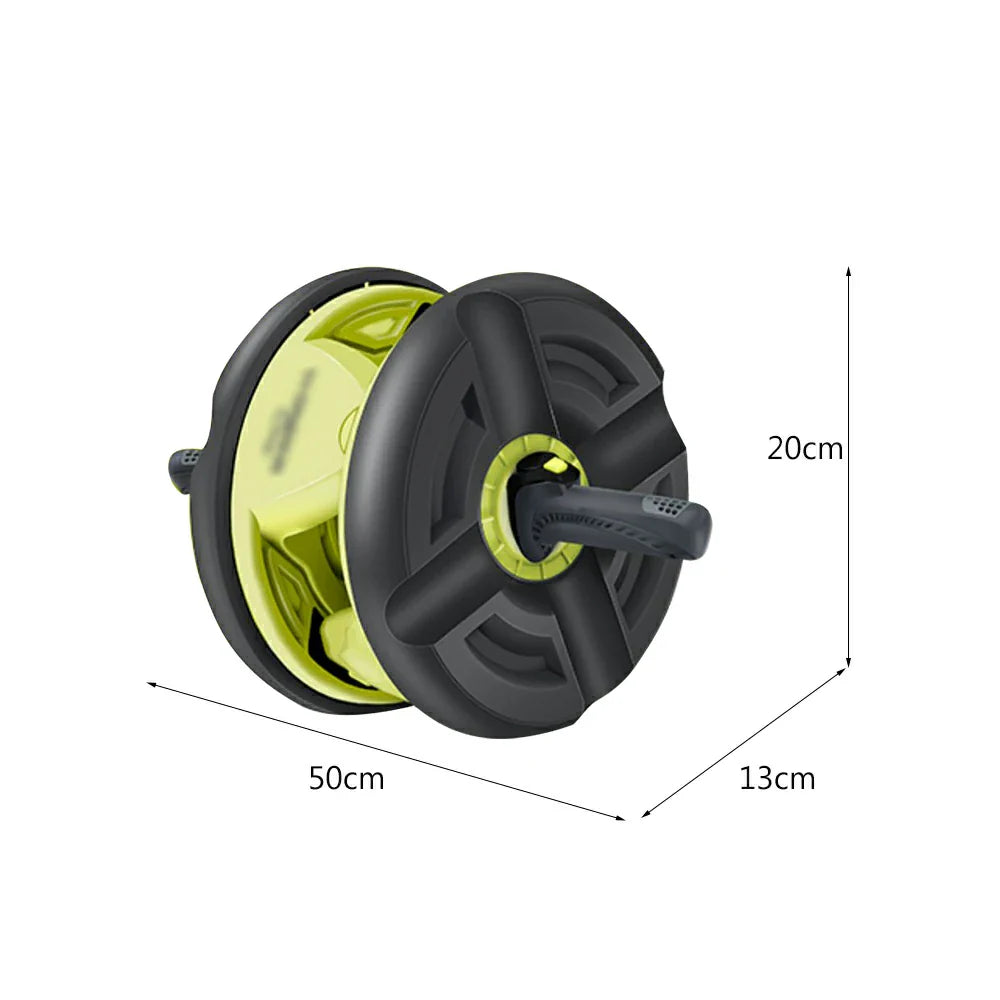 FITPRO Versatile Ab Set Portable Durable Discs, Design - Roller Core with Home Modular Handles Trainer