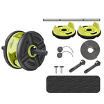 FITPRO Versatile Ab Set Portable Durable Discs, Design - Roller Core with Home Modular Handles Trainer