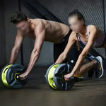 FITPRO Versatile Ab Set Portable Durable Discs, Design - Roller Core with Home Modular Handles Trainer