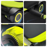 FITPRO Automatic Workouts Home Ab Rebound Durable Trainer Base, - Core for Roller Stable - 4-Wheel Green