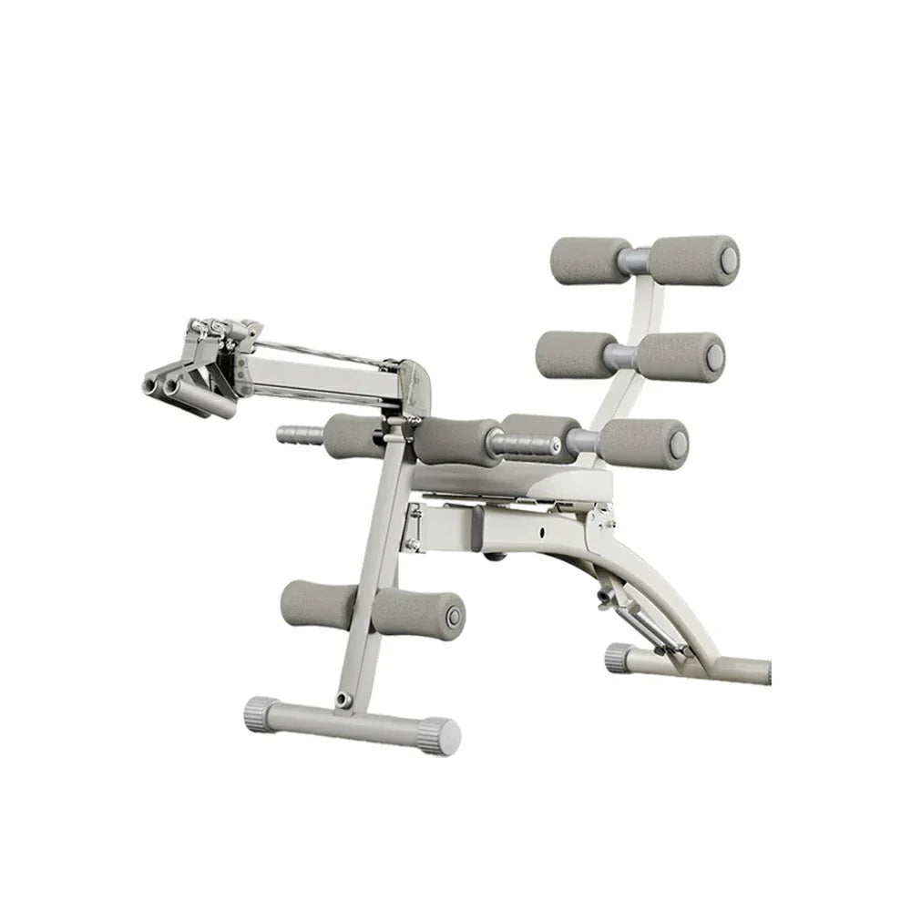 FITPRO Foldable Adjustable Multi-Functional - Home Silent Bench Design, Gym Spring Backrest, All-in-One Weight Equipment