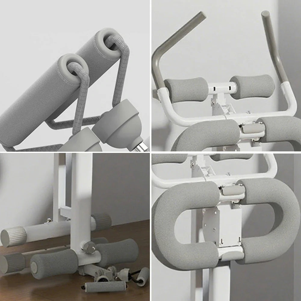 FITPRO Multi-Functional Machine Chair, Trainer, Press, Cardio Foldable Roman Leg Pulley, - Rowing Strength Dual-Direction Storage