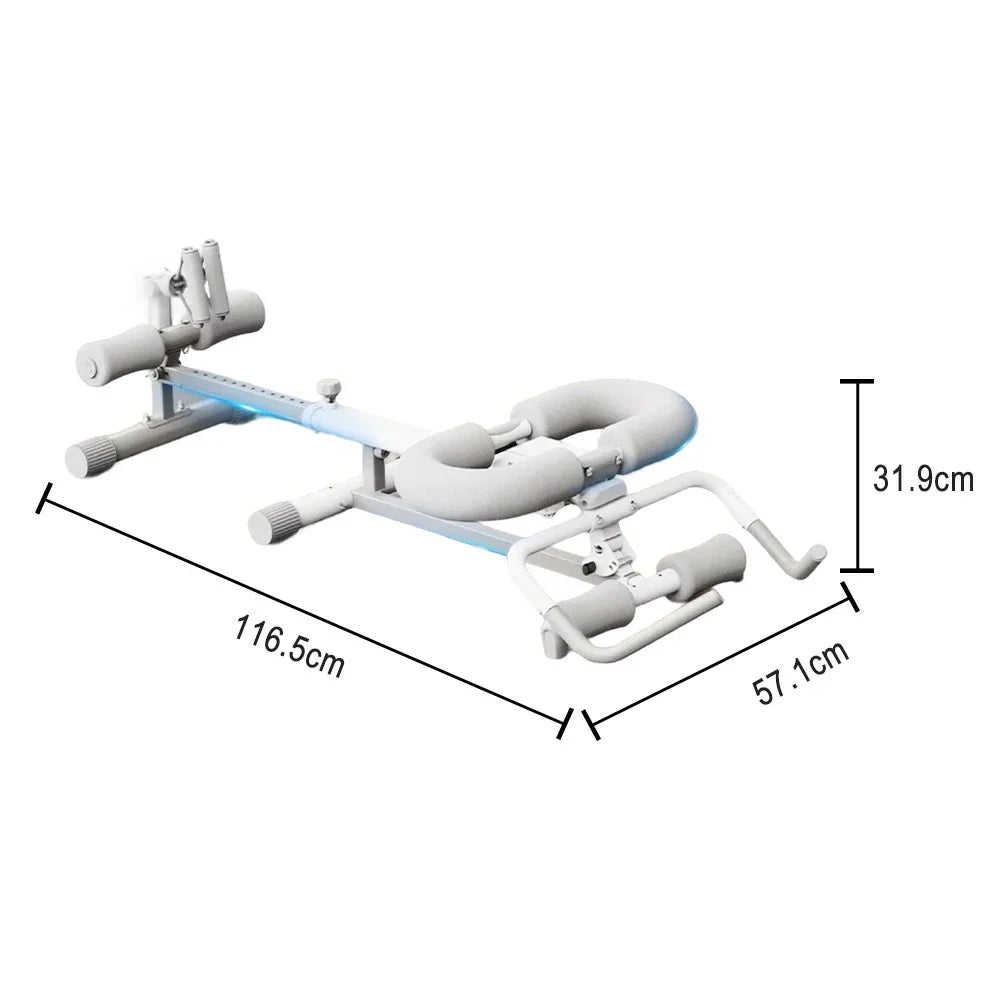 FITPRO Multi-Functional Machine Chair, Trainer, Press, Cardio Foldable Roman Leg Pulley, - Rowing Strength Dual-Direction Storage