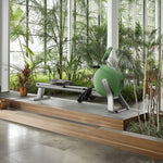 FITPRO Full Machine Whisper-Quiet Magnetic Full-Body Rowing 32 Control, Training - Alloy - Levels, Aluminium Smooth Rail Resistance Green