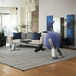 FITPRO Foldable Resistance Whisper-Quiet Rowing Magnetic Levels, Machine - Training - 32 Full-Body Smooth Control, Purple