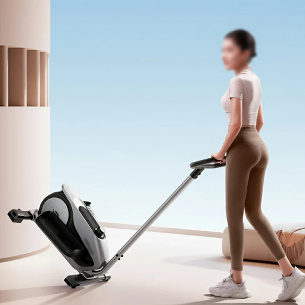 FITPRO Silent Steel Magnetic - Elliptical Resistance, Frame, 16-Level Family-Friendly Durable Low-Noise Operation, Trainer Design