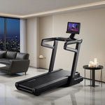 FITPRO Light-Commercial Incline up Motor, 12-degree, 25-Level Treadmill 150kg Load - 5.0HP - Max to Black