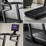 FITPRO Light-Commercial Incline up Motor, 12-degree, 25-Level Treadmill 150kg Load - 5.0HP - Max to Black