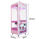 GAMEON Panda Electronic Home Claw Crane Machine Pink