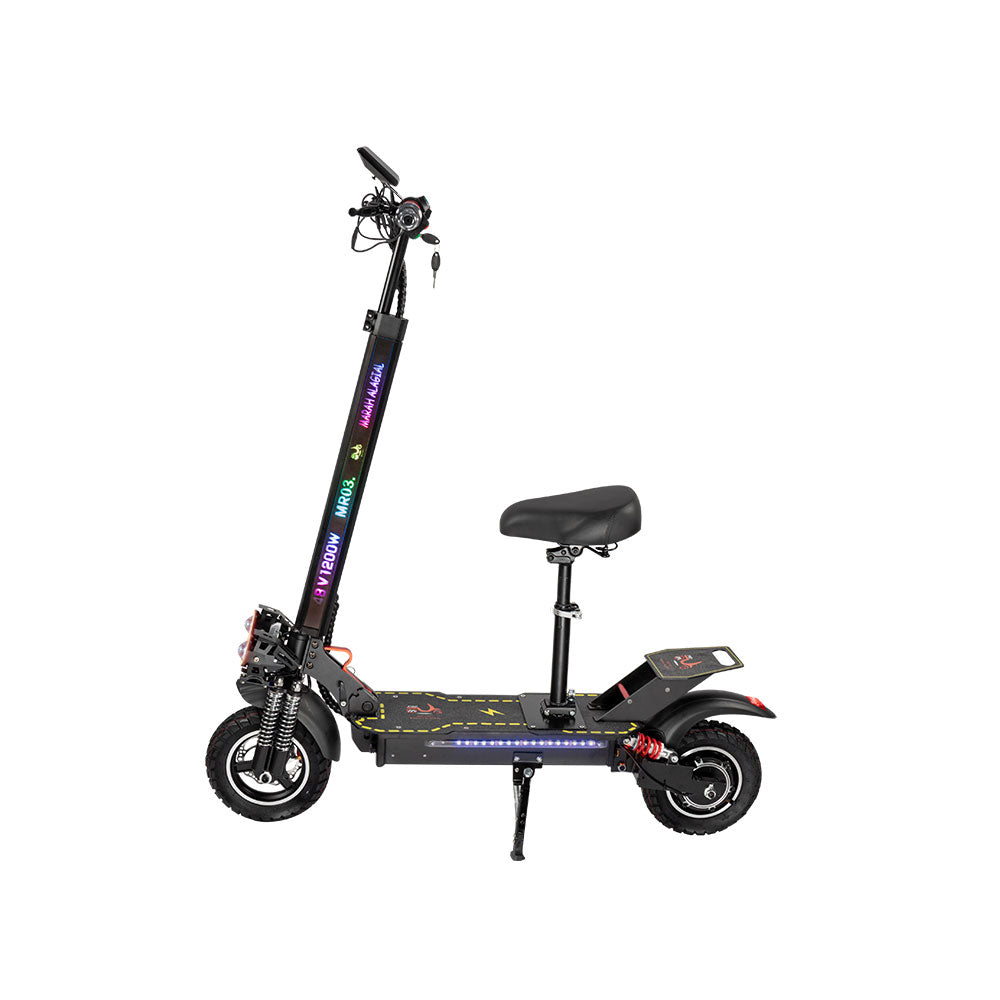 GLIDER YE Lithium Portable 10 Electric Battery 1200W Scooter
