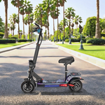 GLIDER YE - 1200W Portable Battery 13 Scooter Lithium Electric Blue