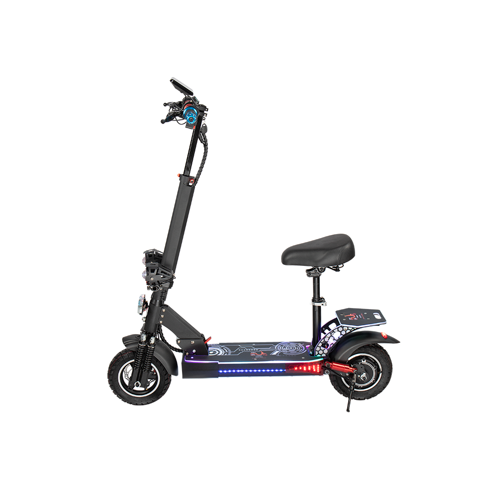 GLIDER YE - 1200W Portable Battery 13 Scooter Lithium Electric Blue