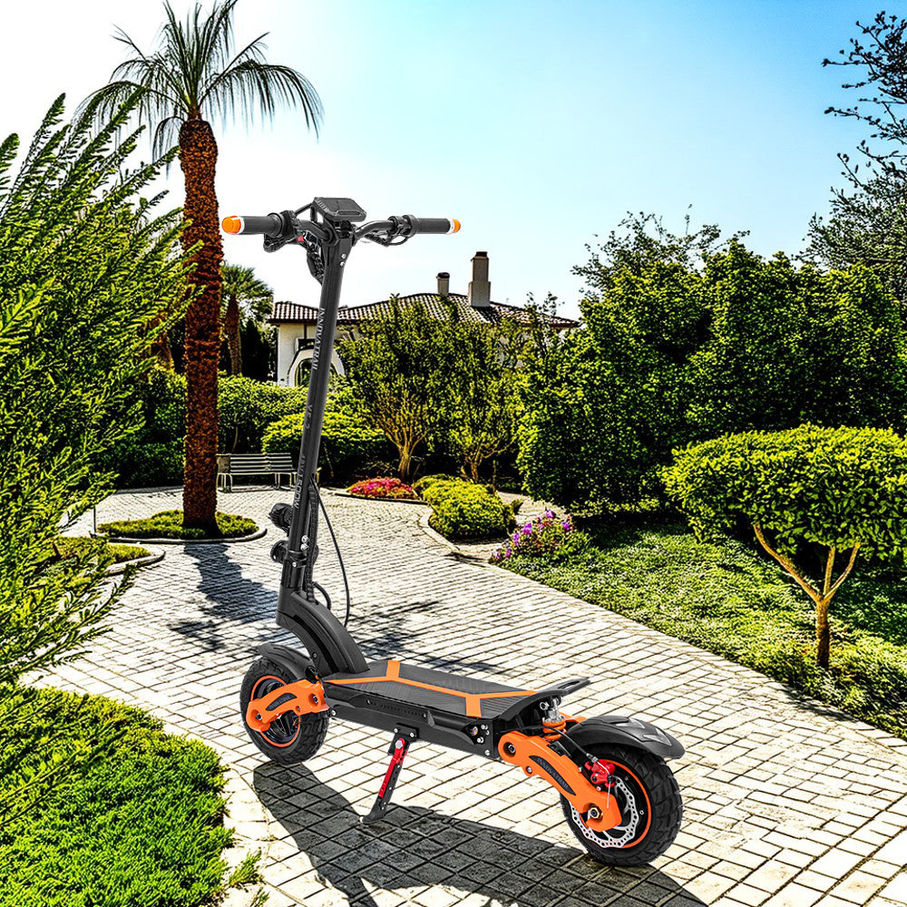 GLIDER YE 1200W Lithium Electric 2 Battery Portable Scooter