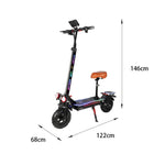 GLIDER YE 7 Lithium Electric 1200W Portable Battery Scooter