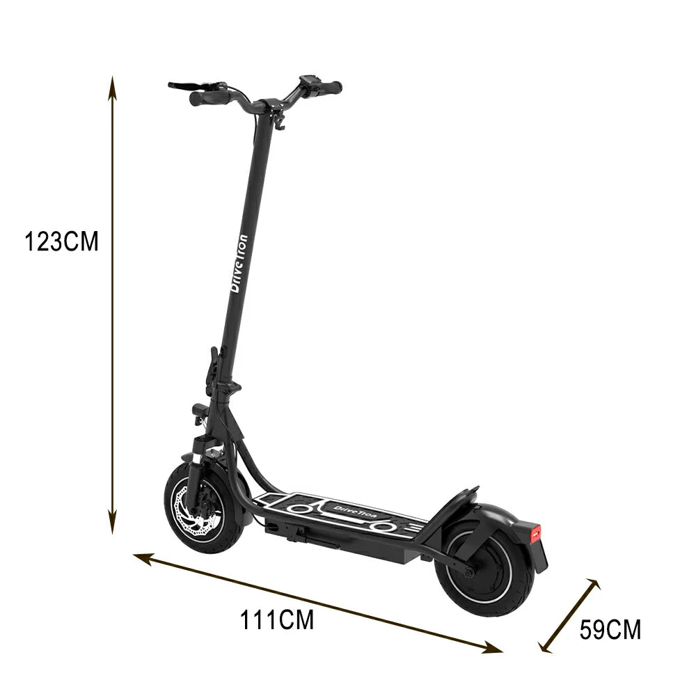 AKEZ DT01 Max - 30KM/H 400W Adult Speed Commuter 36V 7.8Ah/10.4Ah/13Ah Black