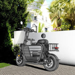 YIDI DDD15A Drum Steel Foldable 11-inch Lithium 48V 15Ah/20/25Ah Battery White&Black Electric Carbon Scooter 500W High Brake