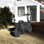 YIDI DDD15A Drum Steel Foldable 11-inch Lithium 48V 15Ah/20/25Ah Battery White&Black Electric Carbon Scooter 500W High Brake