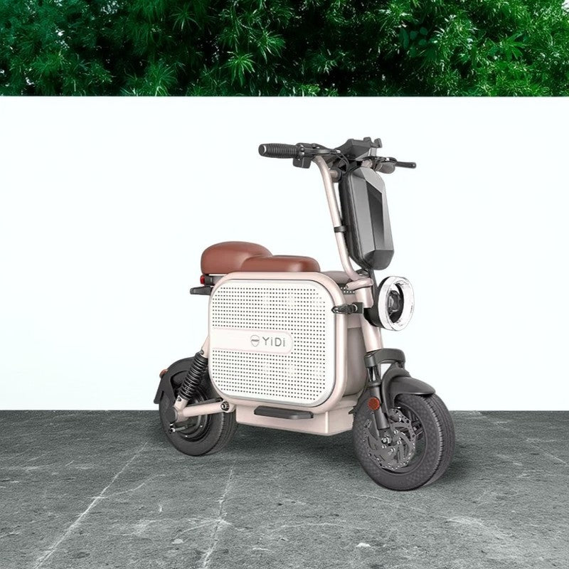 YIDI DDU10 Pink/Black Lithium 11-inch Scooter Drive Foldable White 48V 10Ah/15Ah Carbon Black Battery Electric Drum Steel High Dual 1000W Brake