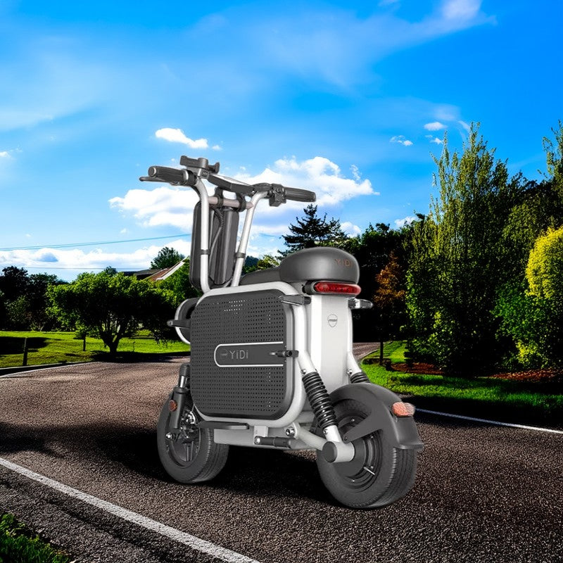 YIDI DDU10 Pink Lithium Battery Electric 48V White/Black 500W 10Ah/15Ah Scooter Steel 11-inch Carbon Black Foldable Drum High Brake