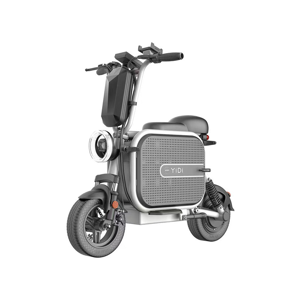 YIDI DDU10 Pink Lithium Battery Electric 48V White/Black 500W 10Ah/15Ah Scooter Steel 11-inch Carbon Black Foldable Drum High Brake