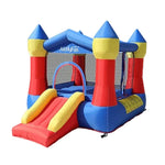 GAMEON Rocket Theme Bounce House PVC Inflatable Castle with Blower for Kids Outdoor Fun Playland Red&Blue