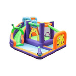 GAMEON Space Theme Inflatable Bounce Castle PVC Build with Blower - Galaxy Style Design