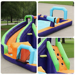 GAMEON Water Style Action Splash - Blower with Build PVC Castle Bounce Inflatable Slide Soccer Spray